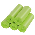 PE Plastic Green Garbage Bags Trash Can Liner on Roll