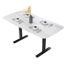 Coffee Table Stainless Frame Multifunctional Dining Desk