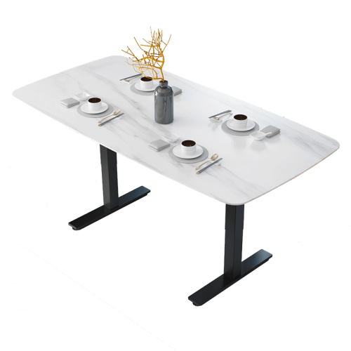 Sintered Stone Electric Standing Desk di rumah