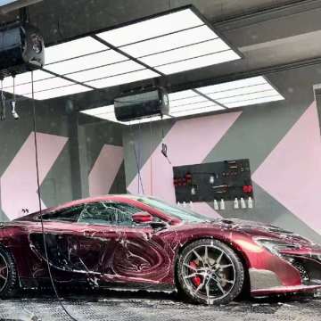 LED Workshop Lighting for KLCB Car Detailing Garage