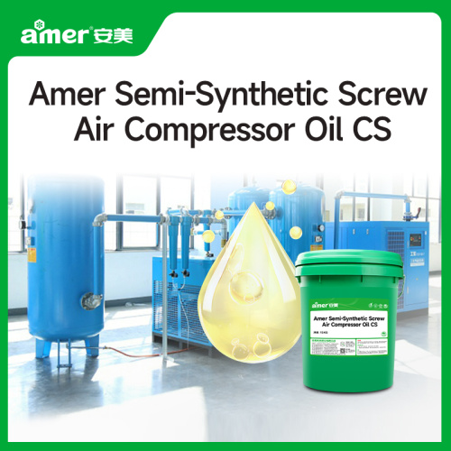 Semi synthetic screw air compressor lubricant oil CS32/46/68