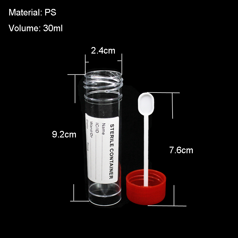 Disposables Sterile Plastic 30ml Urine Sample Container