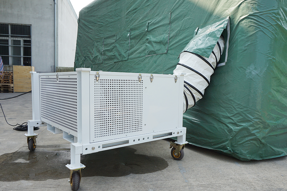 الصوم سهلة التثبيت مكيف هواء خيمة عسكرية