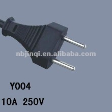 Switzerland Standard Two-Pole 10A 250V Electrical Plug