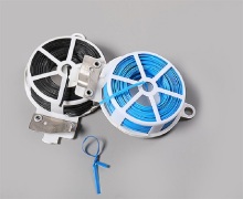 Colorful plastic twist tie