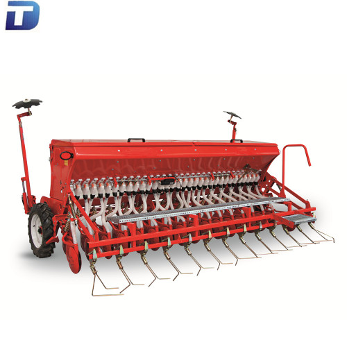 No till disc wheat seeder with precision drilling