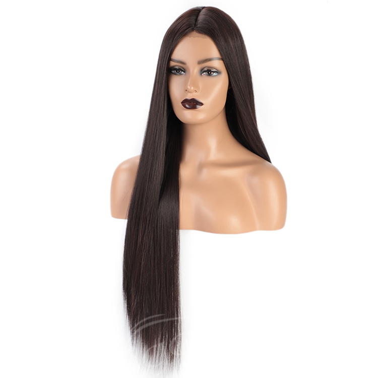 Vigorous Vendors for black women wholesale prices long cosplay wigs synthetic hair with frontal lace