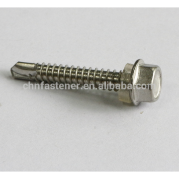 Hexagon flange head drilling screws DIN7504K