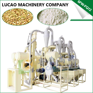 Hot sale buckwheat husk shelling dehulling flour milling machine