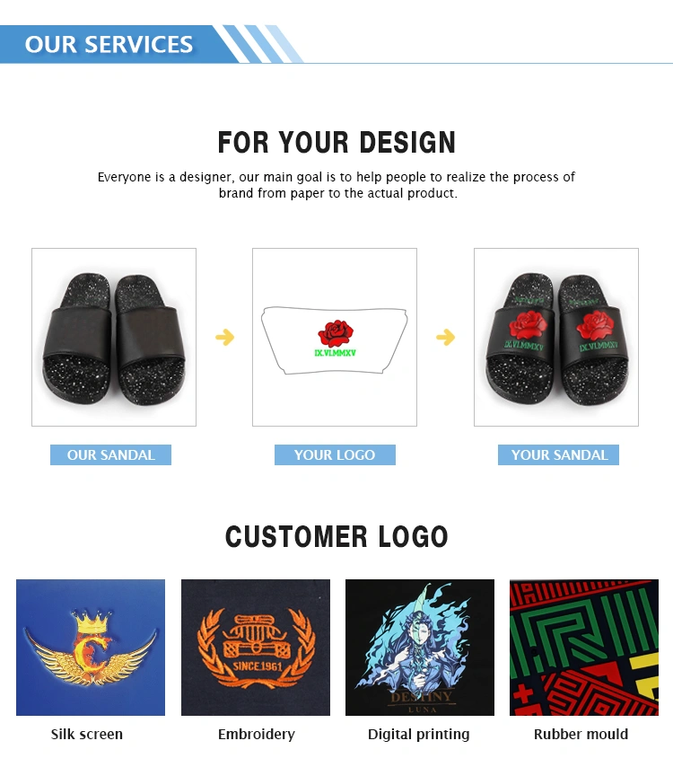 Latest Design Women Slippers Support Customization