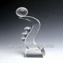 China unique customize acrylic sailing trophies from Guangdong