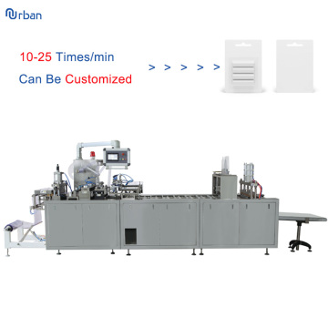 Plastic Blister Packing Machine for Art Knives and Toilet Cleaning Blocks