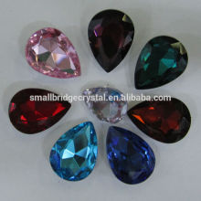 Water drop crystal stone for garment
