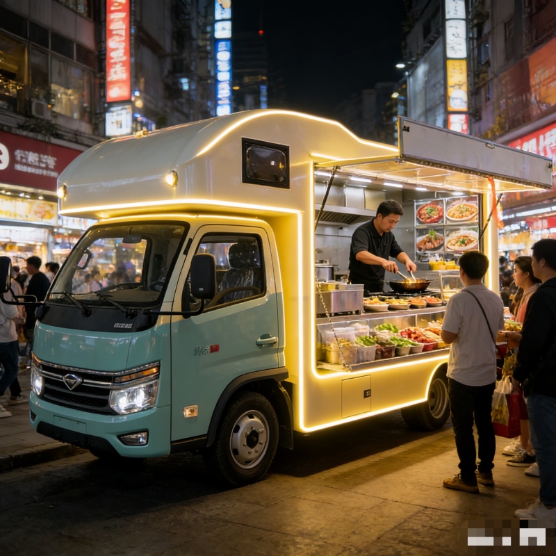 لابستر رول فود کامیون Lobster Roll Food Truck
