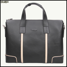 Latest design men custom leather leather briefcase bag