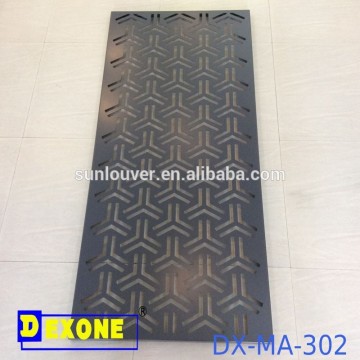 decor aluminum metal room divider perforated for hotel, garden