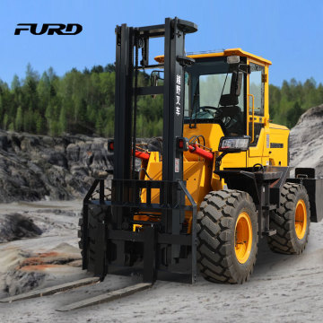 Güvenilir Performans 4-6.2 Ton Yüksek Yapılandırma Off-Road Forklift