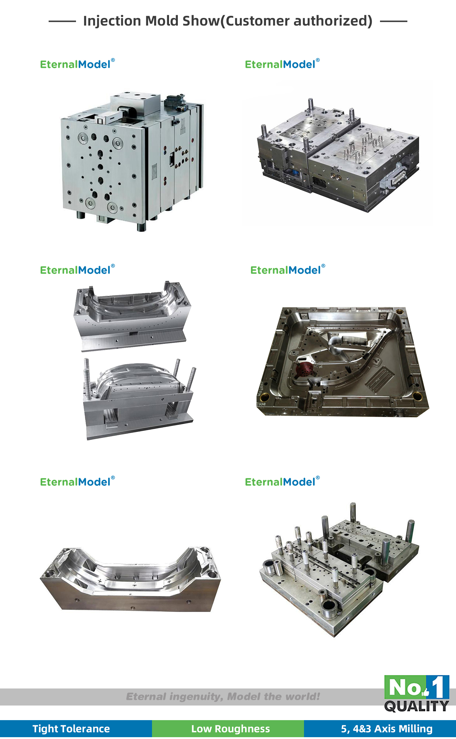 Custom Steel Mould Maker Product Abs Acrylic Plastic Injection Molding Parts Service Injection Molding