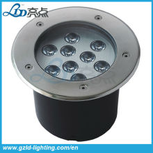 led floor inground lights LD-DM160-9 dmx controller rgb led inground light garden inground lights
