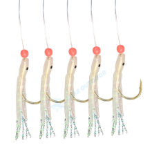 Luminous Mackerel Skin Sabiki Rig for Saltwater Fishing