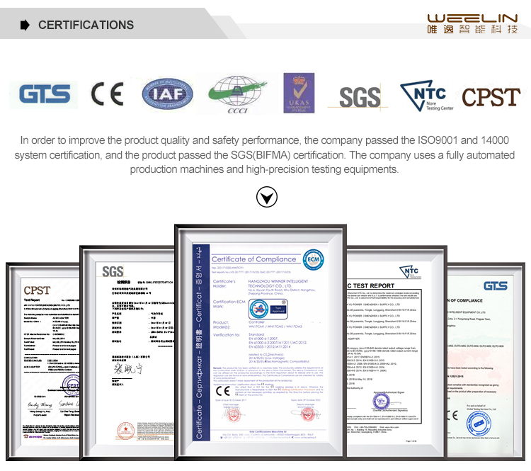 Built-In Keyboard Holder Variable Height Adjustable Table Gas Lift Adjustable Desk