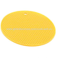 Honeycomb Design Silicone Trivets