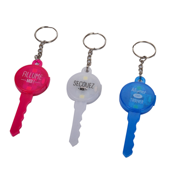 Newest item led Key light  keyring lights