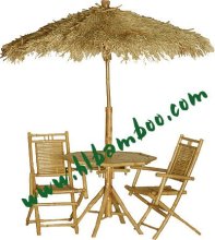 Safe Natural Bamboo Tiki Bar