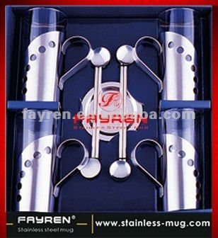 Irish coffee cup and Fruit juice cup