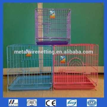 Welded Wire Dog Cage Foldable Metal Dog Cage