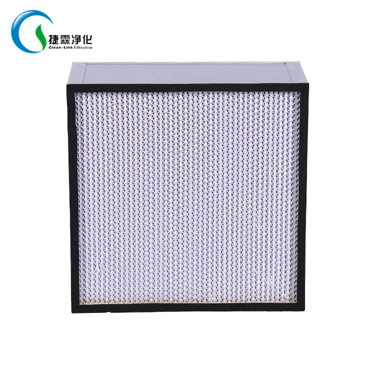 99.99% High Efficiency and Capacity Aluminum Pleated HEPA for HVAC Industry Filter