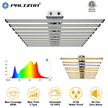 Ánh sáng phát triển trong nhà 800W cho nhà kính