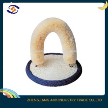 Soft plush sisal hemp cat scratching post