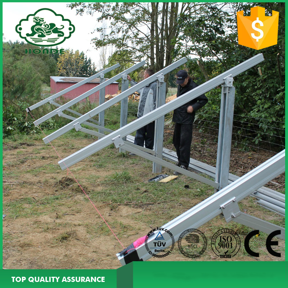 Adjustable Solar Panel Mounting Structure