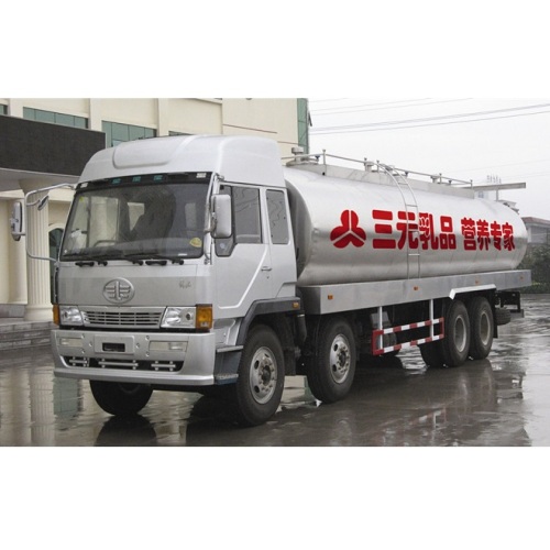 Transport truck milk tank