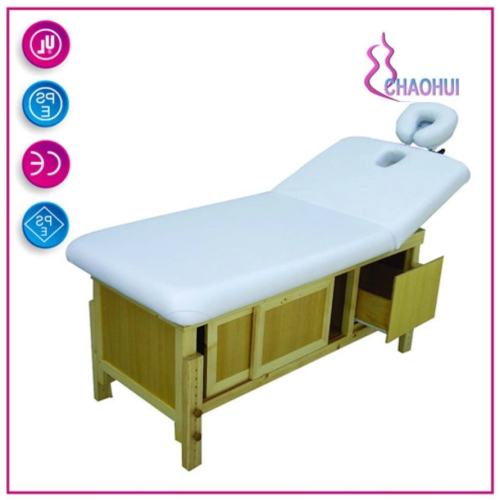 Comfortabele houten massagetafel Thaise stijl