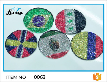 Iron Rhinestone brand Embroidery Patch