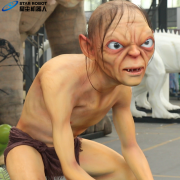 Robot animatronic space alien gollum
