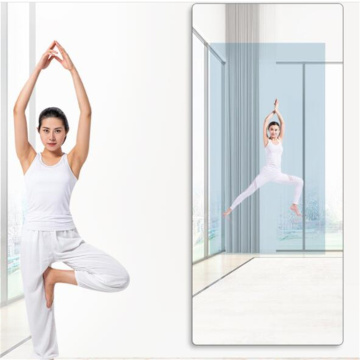 Large Interractive Workout Smart Home Trainer Electronic Glass Display Fitness Mirror for Gym Wall