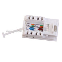 Euro style UK CAT6 floor jack, 25x36mm