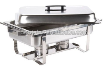 Used restaurant buffet catering equipment dishes