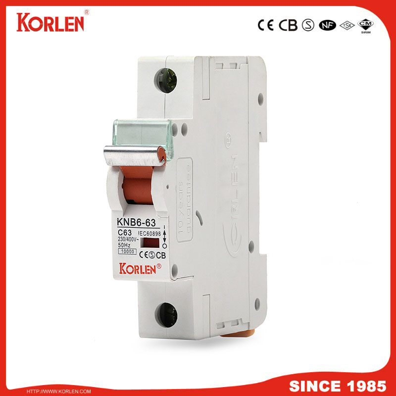 GRB60 Type L7 Miniature Circuit Breaker MCB 10KA