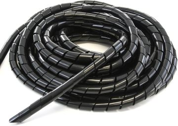 Spiral Wrap Flexible Plastic Cable Sleeve Hose Protector