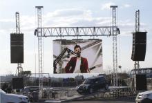 Light weight ground support system cheap truss light truss