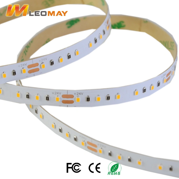 environmental conservation SMD2216 24V 8mm warm white Flexible LED Strip commercial lighting
