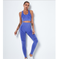 Hoge taille push-up legging zwart/grijze kleur