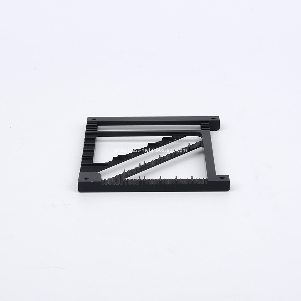 Impressora de rótulo de alumínio oxidada Parte CNC Oxidized Aluminum Label Printer CNC Part