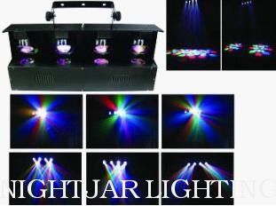 Cast Aluminum Led Quatro Scanner Special Effect Lamp With Dmx512 Signal