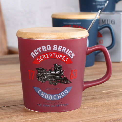 Retro series coffee mug