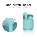 Беспроводные стерео мини спортивные наушники Macaron Inpods12 True Wireless